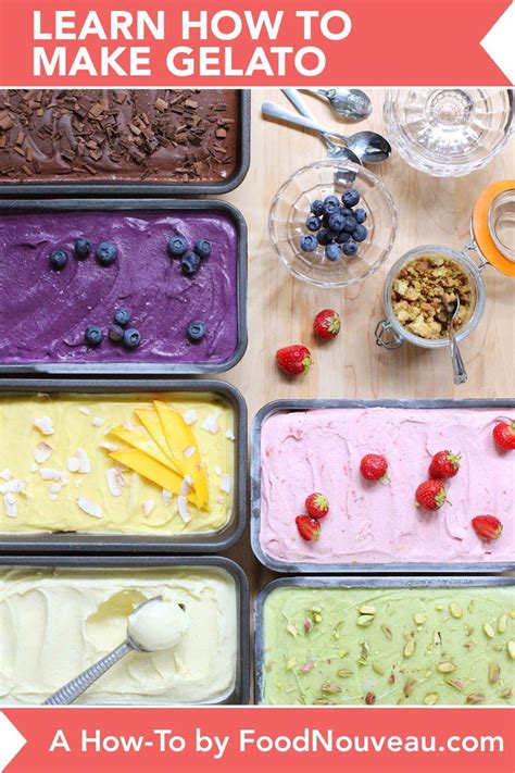 How To Make Italian Gelato .